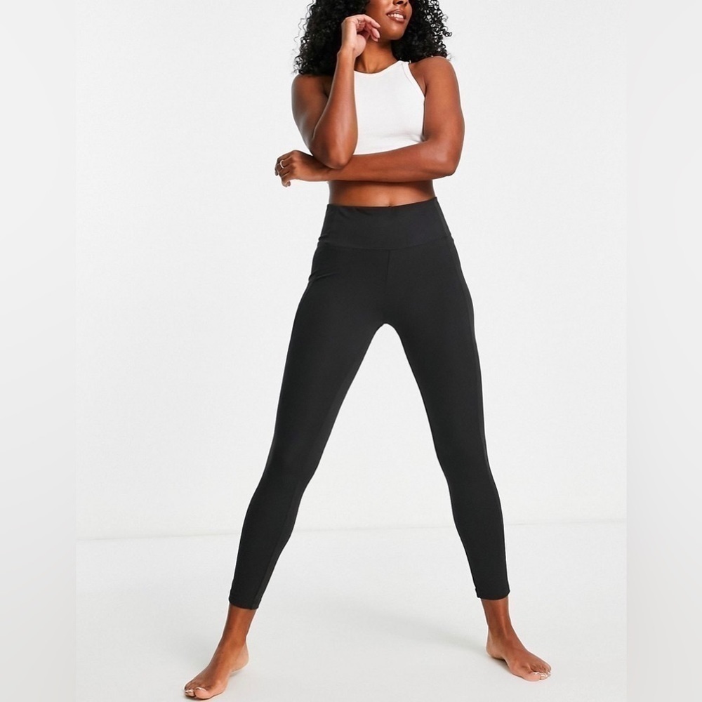& Other Stories Polyamide Black Leggings, Size M